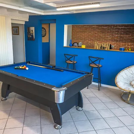 Дом отдыха L'echappee Flamande, Convivalite, Billard, Cheminee, 8 Pers